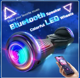 Hoverboard Bluetooth Negro