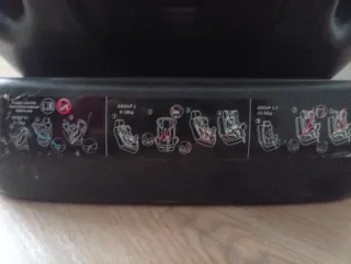 Silla de coche grupo 1/2/3