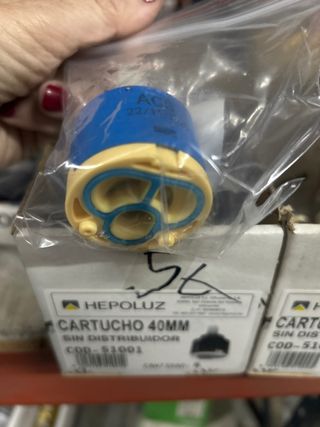 Cartucho para grifo Hepoluz 40mm