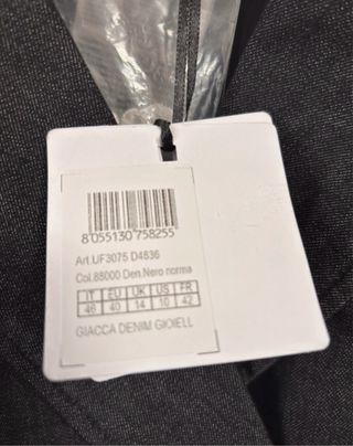 Blazer Liu Jo denim botones joya