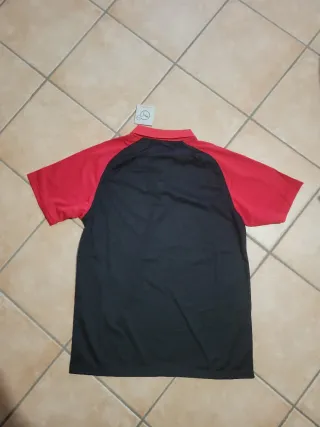 Polo Ufficiale A.C. Milan Puma Nero/Rosso
