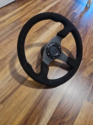 Volante desplazado Rally Negro Vitara