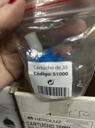 Cartucho grifo 35mm sin distribuidor
