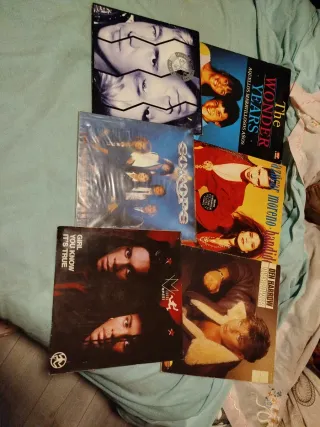 Lote 6 Vinilos( con defectos)