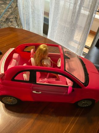 Coche de Juguete Barbie Rosa