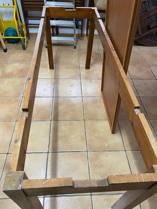 Mesa de trabajo desmontable