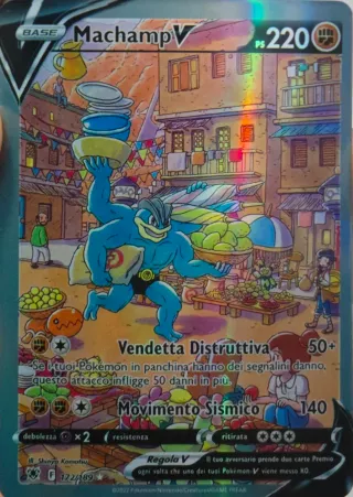 Carta Pokémon Machamp V 172/189
