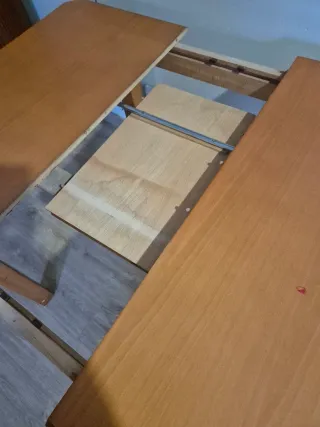 Mesa de madera plegable