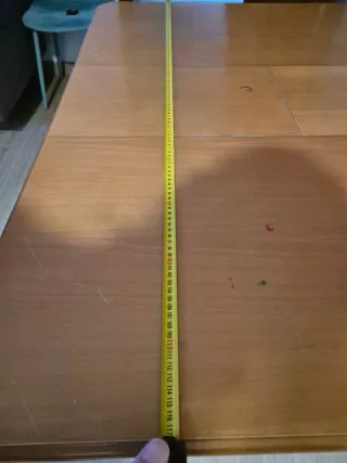 Mesa de madera plegable