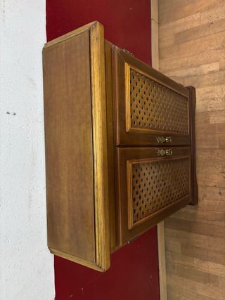 Cubre radiador madera cerezo