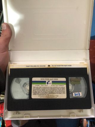 VHS Comedia Española: Don Erre Que Erre