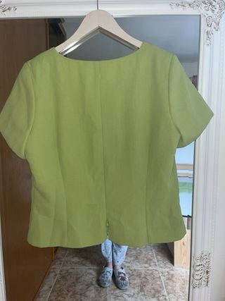 Conjunto falda y top verde