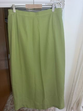 Conjunto falda y top verde