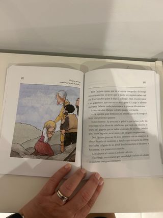 El Quijote contado a los niños (versión escolar...