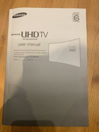 Samsung TV Curva 49”  Muy Buen Estado