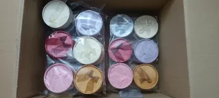 Pulsera perlas y piedra morada