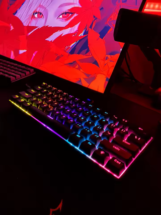 Teclado Mecánico NK61 60% RGB