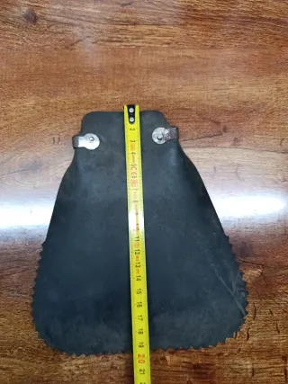 Faldilla guardabarros bicicleta antigua