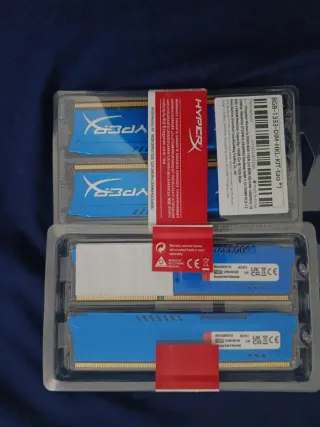 2x HyperX DDR3 8GB Tarjetas RAM