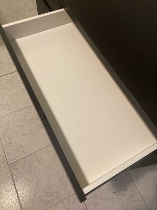 Escritorio Ikea Negro/Marrón