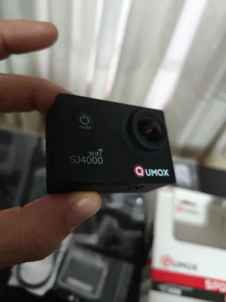 QUMOX SJ4000 WiFi Cámara Deportiva Negra