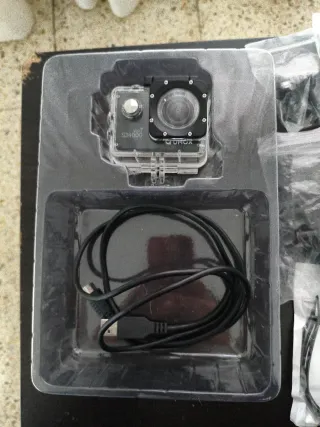 QUMOX SJ4000 WiFi Cámara Deportiva Negra