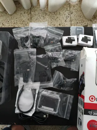 QUMOX SJ4000 WiFi Cámara Deportiva Negra