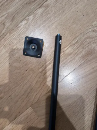 Patas de mesa negras (4 unidades) 40 cm