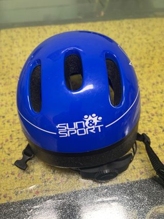 Casco Bici Blu