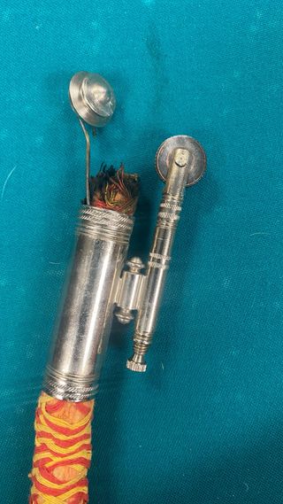 Chisquero Grande Tela Metal