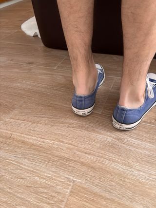 Converse Bajas Azules Talla 42