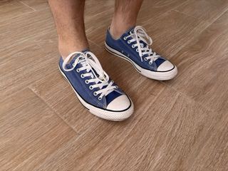 Converse Bajas Azules Talla 42