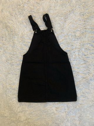 Salopette nera Stradivarius