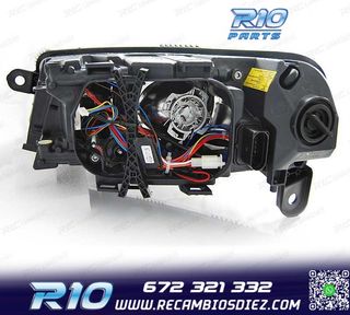 FAROS AUDI A6 C6 04-08 XENON LUZ DIURNA LED DRL CROMADOS