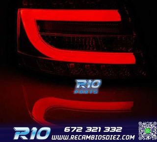 PILOTOS LED AUDI A6 C6 SEDAN 04-08 AHUMADO 7PIN