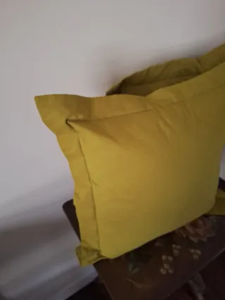 Cojín decorativo verde