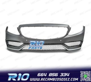 PARAGOLPES DELANTERO MERCEDES C W205 14-18 LOOK AMG C63 PLAT