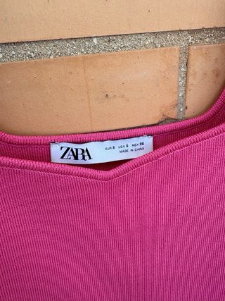Conjunto top y sobrecamisa Zara NUEVO