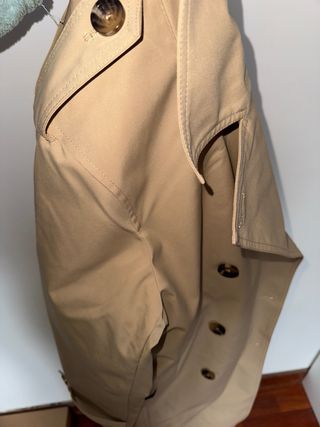 Gabardina Michael Kors Beige Talla M