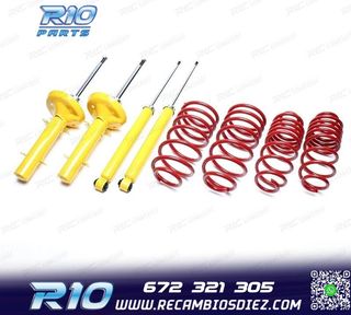 KIT SUSPENSIÓN DEPORTIVA PARA SEAT
