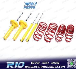 KIT SUSPENSIÓN DEPORTIVA PARA RENAULT