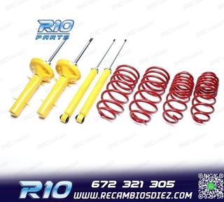 KIT SUSPENSIÓN DEPORTIVA PARA PORSCHE
