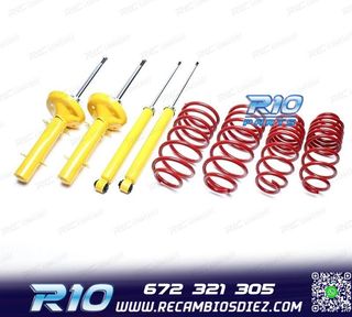 KIT SUSPENSIÓN DEPORTIVA PARA NISSAN