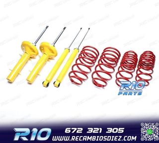 KIT SUSPENSIÓN DEPORTIVA PARA HONDA