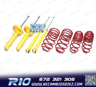 KIT SUSPENSIÓN DEPORTIVA PARA FORD