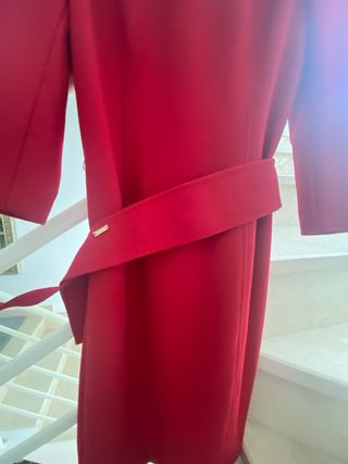Vestido Pedro del Hierro Rojo Talla M 38