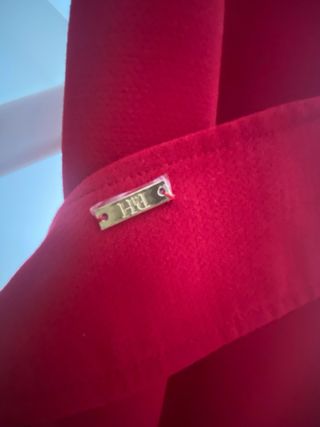 Vestido Pedro del Hierro Rojo Talla M 38