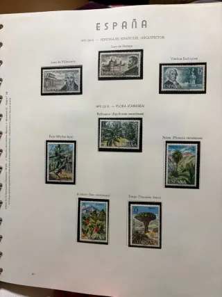 Precio a negociar Libro Sellos España 1973 Persona