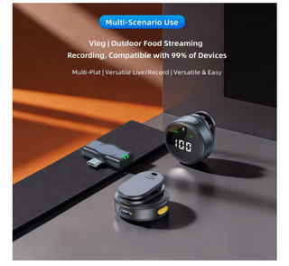 2 Microfoni Lavalier Wireless