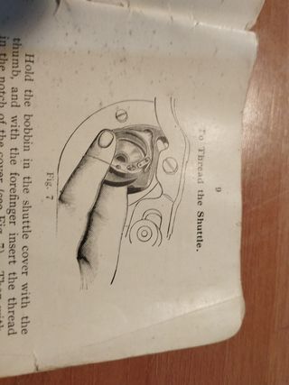 Instrucciones Máquina Coser Singer Vintage 1929